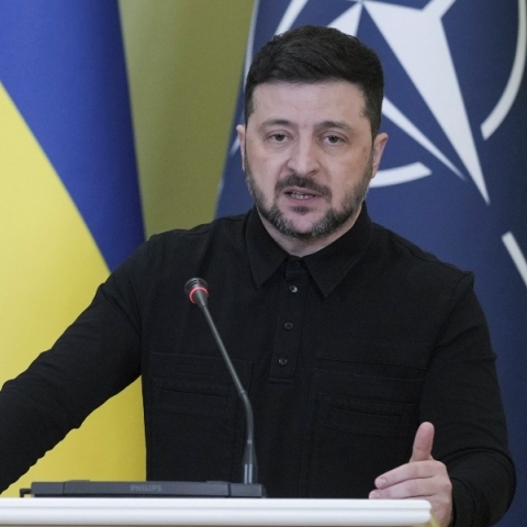 Ο πρόεδρος της Ουκρανίας Βολοντίμιρ Ζελένσκι