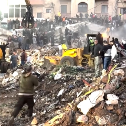 Λίβανος: κατάρρευση κτιρίων