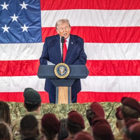 Ο πρόεδρος των ΗΠΑ, Ντόναλντ Τραμπ 