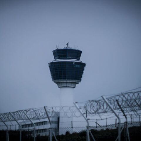 Ο πύργος ελέγχου του Αεροδρομίου Ελευθέριος Βενιζέλος