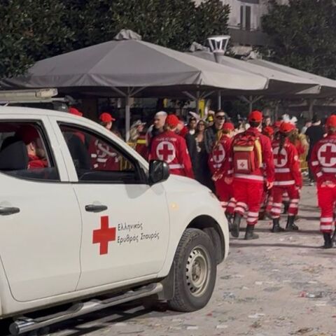 Επιχείρηση του Ερυθρού Σταυρού στο Πατρινό Καρναβάλι