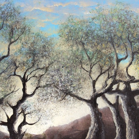 David Kaneen, «Light through trees»