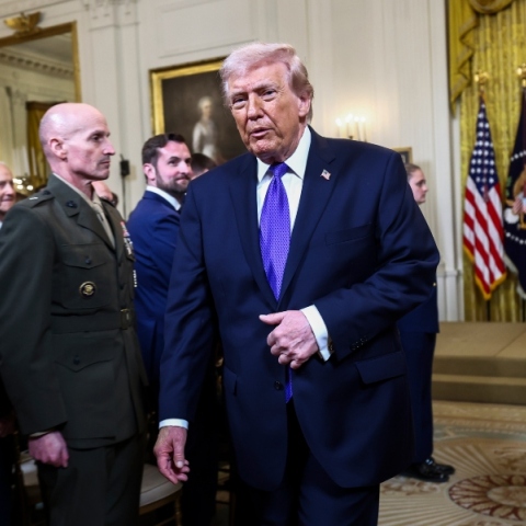 Ο πρόεδρος των ΗΠΑ, Ντόναλντ Τραμπ 