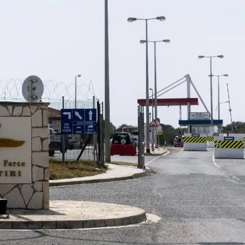 Η βρετανική στρατιωτική βάση στο Ακρωτήρι της Κύπρου