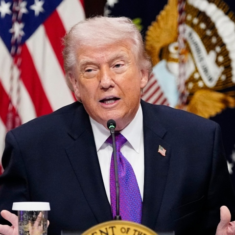 Ο πρόεδρος των ΗΠΑ, Ντόναλντ Τραμπ 