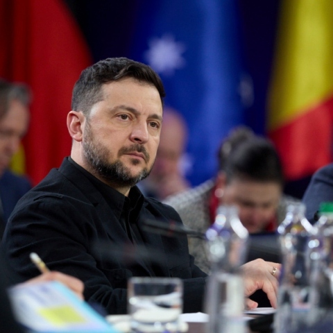 Ο πρόεδρος της Ουκρανίας Βολοντίμιρ Ζελένσκι