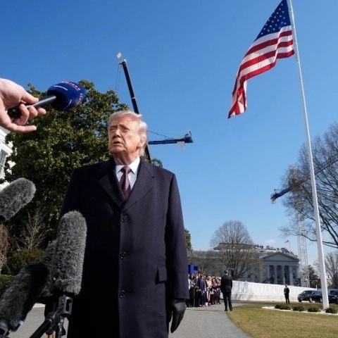 Ο πρόεδρος των ΗΠΑ, Ντόναλντ Τραμπ 