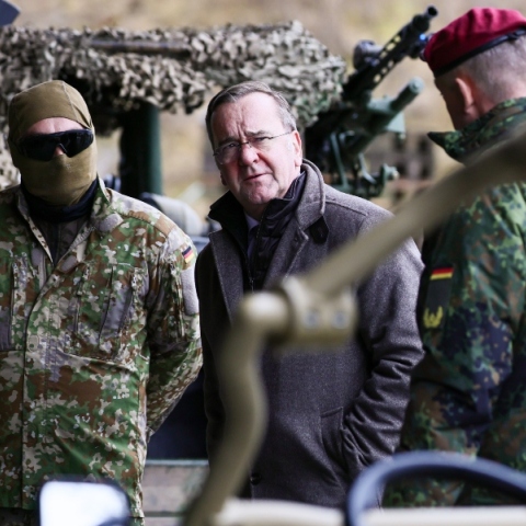 Ο Υπουργός Άμυνας της Γερμανίας, Μπόρις Πιστόριους