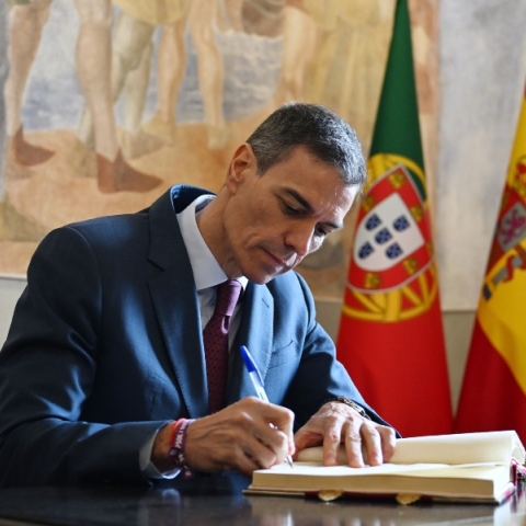 O πρωθυπουργός της Ισπανίας, Πέδρο Σάντσεθ