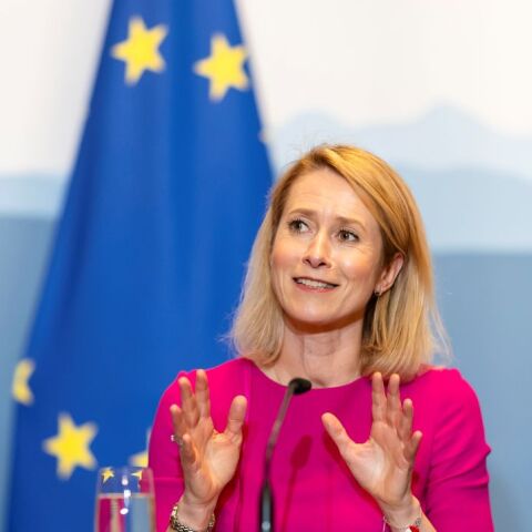 Η ύπατη εκπρόσωπος της ΕΕ για την Άμυνα και την Εξωτερική Πολιτική, Κάγια Κάλλας