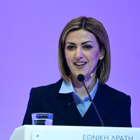 Η αναπληρώτρια υπουργός Υγείας Ειρήνη Αγαπηδάκη