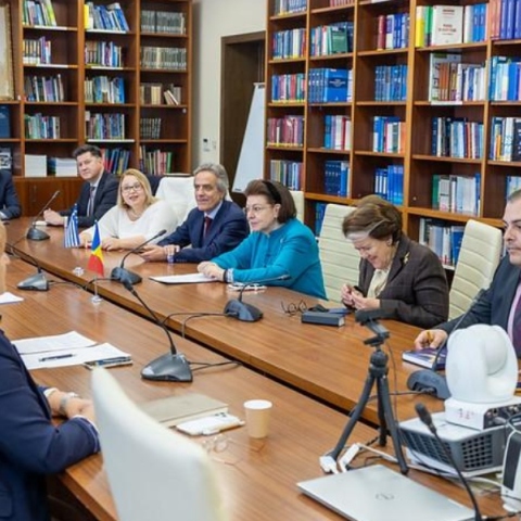 Συνάντηση της Υπουργού Πολιτισμού με την Κοινοβουλευτική Επιτροπή Πολιτισμού, Παιδείας, Έρευνας, Νεολαίας, Αθλητισμού και Μέσων Ενημέρωσης της Μολδαβίας