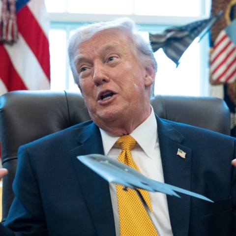 Ο πρόεδρος των ΗΠΑ, Ντόναλντ Τραμπ 