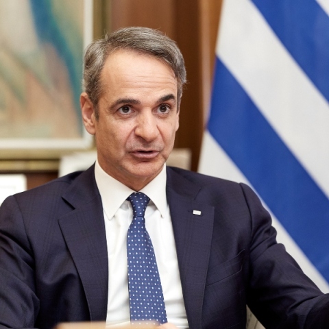 Ο Πρωθυπουργός Κυριάκος Μητσοτάκης παραχωρεί συνέντευξη στην ομογενειακή εφημερίδα της Αυστραλίας "Νέος Κόσμος"