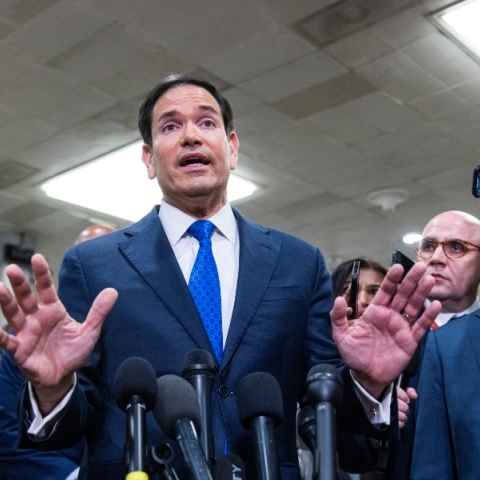 Ο υπουργός Εξωτερικών των ΗΠΑ, Μάρκο Ρούμπιο