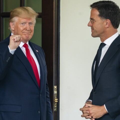 Ντόναλντ Τραμπ και Μαρκ Ρούτε