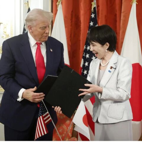 Κομπλιμέντο στον Μπάρον Τραμπ από την πρωθυπουργό της Ιαπωνίας
