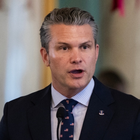 Ο υπουργός Πολέμου των ΗΠΑ, Πιτ Χέγκσεθ	