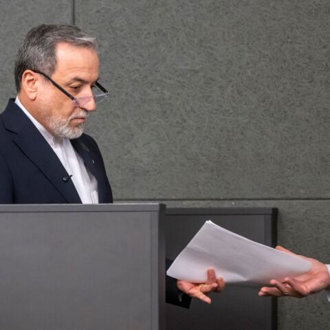 Ο υπουργός Εξωτερικών του Ιράν, Αμπάς Αραγτσί