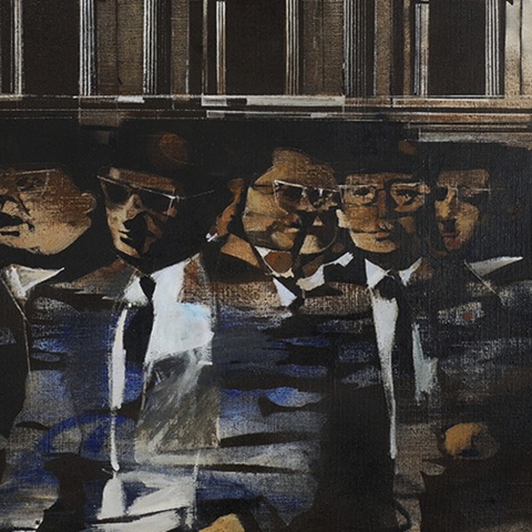 Δημήτρης Μυταράς, Σύνθεση με γυαλιά ηλίου, 1970