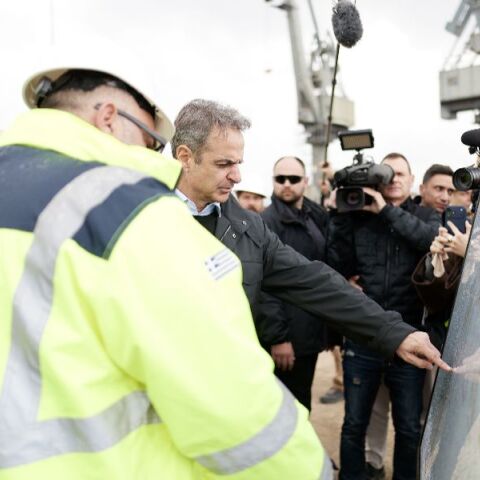 Μητσοτάκης: Το λιμάνι της Θεσσαλονίκης μετατρέπεται σε έναν πλήρη διαμετακομιστικό κόμβο