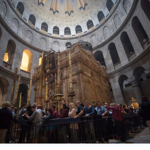 Ιερουσαλήμ: Μπλόκο του Ισραήλ στον Λατίνο Πατριάρχη στον Ναό της Αναστάσεως