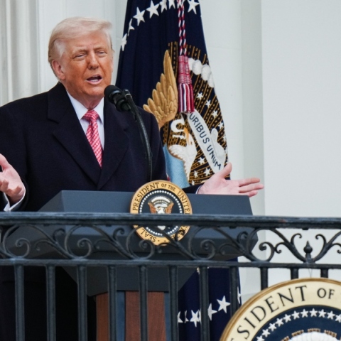 Ο πρόεδρος των ΗΠΑ, Ντόναλντ Τραμπ 