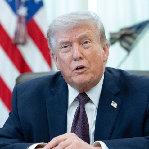 Ο πρόεδρος των ΗΠΑ, Ντόναλντ Τραμπ 