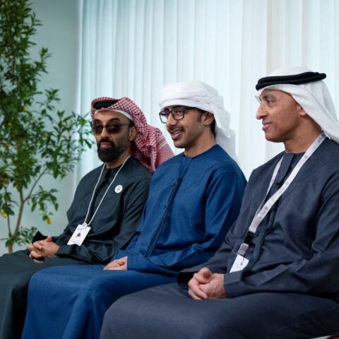 Τα μέλη του προεδρικού συμβουλίου των Ηνωμένων Αραβικών Εμιράτων