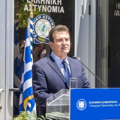 Χρυσοχοΐδης: Χτίζουμε δομές για την αντιμετώπιση κάθε μορφής εγκληματικότητας στην Κρήτη