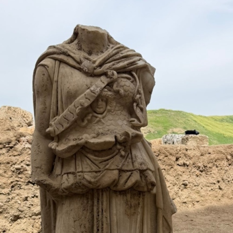 Τουρκία: Σημαντική ανακάλυψη αγάλματος της Αθηνάς ύψους 2 μέτρων στη Λαοδικεία