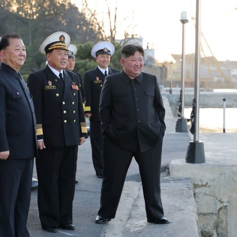 O Κιμ Γιονγκ Ουν, τις προηγούμενες ημέρες