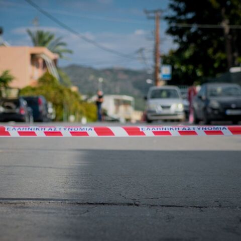 Κορδέλα της Αστυνομίας στα Βορίζια