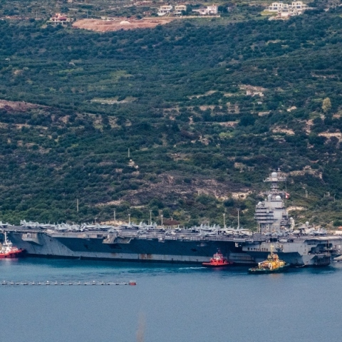 WSJ: Αποχωρεί το αεροπλανοφόρο USS Gerald Ford από τον Περσικό Κόλπο