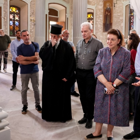 Αυτοψία Λίνας Μενδώνη στα Ενετικά Τείχη Ηρακλείου
