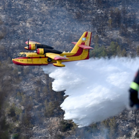 Φωτιά στην Περαχώρα Λουτρακίου - Συνελήφθη 70χρονος Γάλλος που εκτελούσε αγροτικές εργασίες	