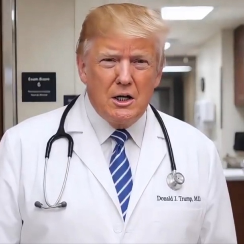 «Είμαι ο Dr. Trump και έχω ένα σχέδιο»: Το ΑΙ βίντεο με τον πρόεδρο των ΗΠΑ να θεραπεύει διάσημους