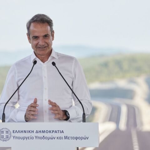 Μητσοτάκης στα εγκαίνια του αυτοκινητόδρομου Ε65: Σπάει τη γεωγραφική απομόνωση δεκάδων περιοχών