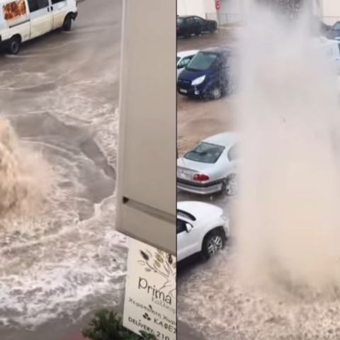 Καινούργιο σιντριβάνι απέκτησε ο Δήμος Ιλίου μετά την κακοκαιρία που χτύπησε την περιοχή