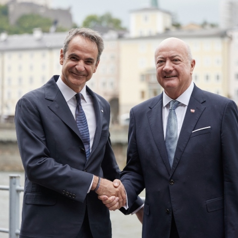 Μητσοτάκης από Αυστρία: Η ενεργειακή ασφάλεια είναι και γεωπολιτική ασφάλεια - Το ίδιο ισχύει και για την άμυνα	