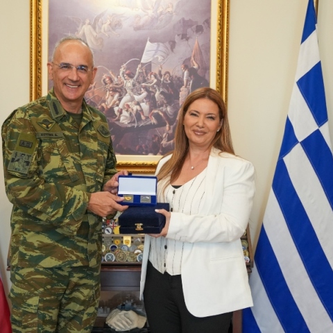 Η νέα πρέσβειρα  του Ισραήλ στον αρχηγό ΓΕΕΘΑ: «Φίλοι, εταίροι, σύμμαχοι, Ελλάδα και Ισραήλ» 