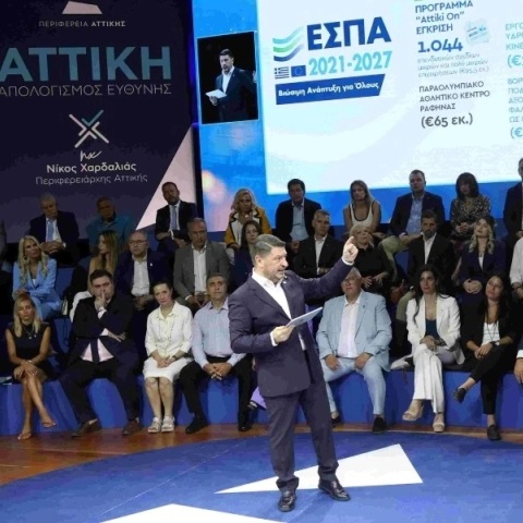 Χαρδαλιάς: Αύριο υπογράφεται η σύμβαση για την κατασκευή του «Αέναον» στον Φαληρικό Όρμο