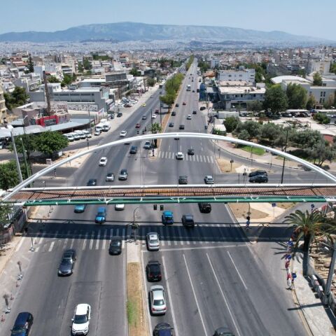 Αττική: Έρχεται πεζογέφυρα στη συμβολή της Λεωφόρου Κηφισίας με την Πανόρμου.