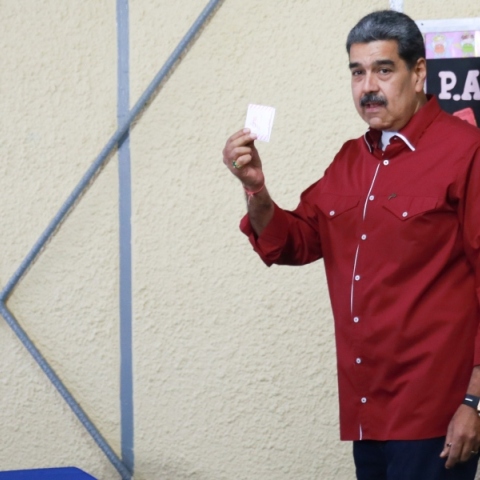 Ο πρόεδρος της Βενεζουέλας, Νικολάς Μαδούρο 