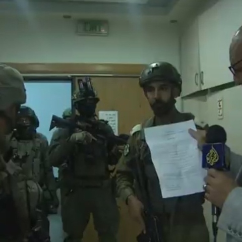 ισραηλινοί στρατιώτες, δημοσιογραφος