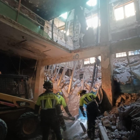 κατάρρευση κτηρίου