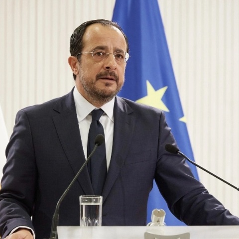 Ο Πρόεδρος της Κυπριακής Δημοκρατίας Νίκος Χριστοδουλίδης 