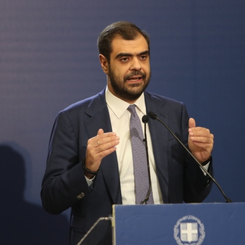 Ο κυβερνητικός εκπρόσωπος, Παύλος Μαρινάκης