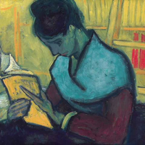 Vincent van Gogh, «Η αναγνώστρια» (1888, λεπτ.)