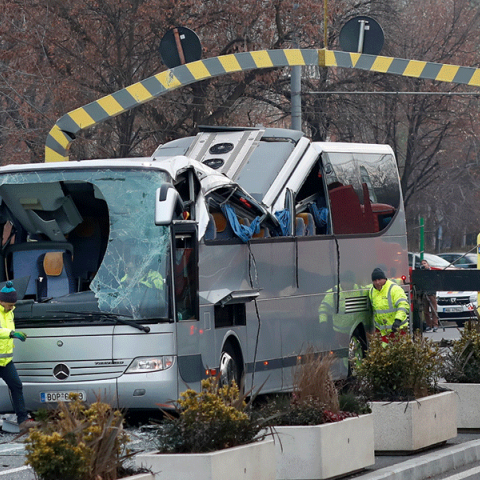 Δυστύχημα στη Ρουμανία με λεωφορείο